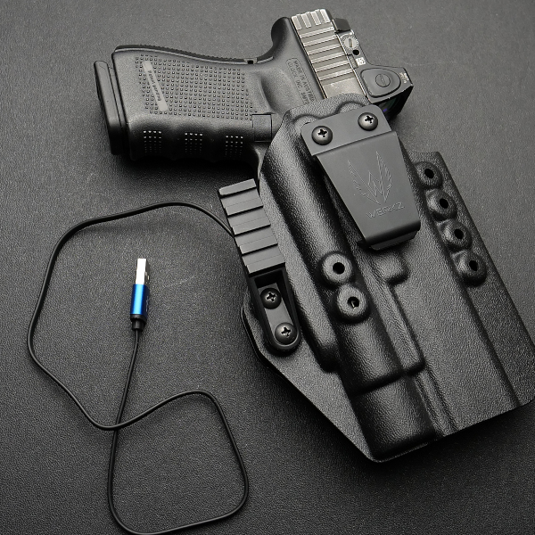 Details about   OWB Kydex Holster for Hanguns with OLIGHT PL-2RL BALDR TEXAS FLAG 