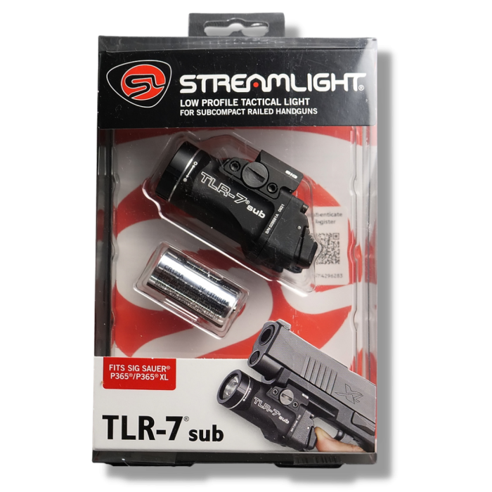Streamlight TLR-7 Sub for Sig Sauer P365 (Black)