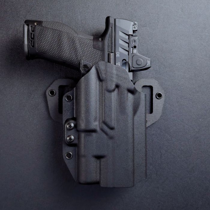 Werkz M7 OWB Holster for Walther PDP Steel Frame with Modlite PL350 Compact