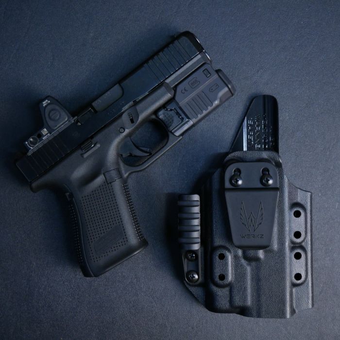 Werkz M6 IWB / AIWB Holster for Glock G19 (+More) with Glock GTL Werkz M6 IWB / AIWB Holster for Glock G19 (+More) with Glock GTL
