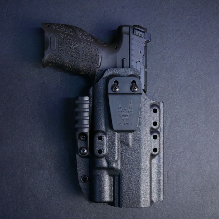 Werkz M6 Outlier IWB Holster for  Most Modern Pistols (Thumb Rest) with Surefire X300 / X300 Ultra / X300 Turbo