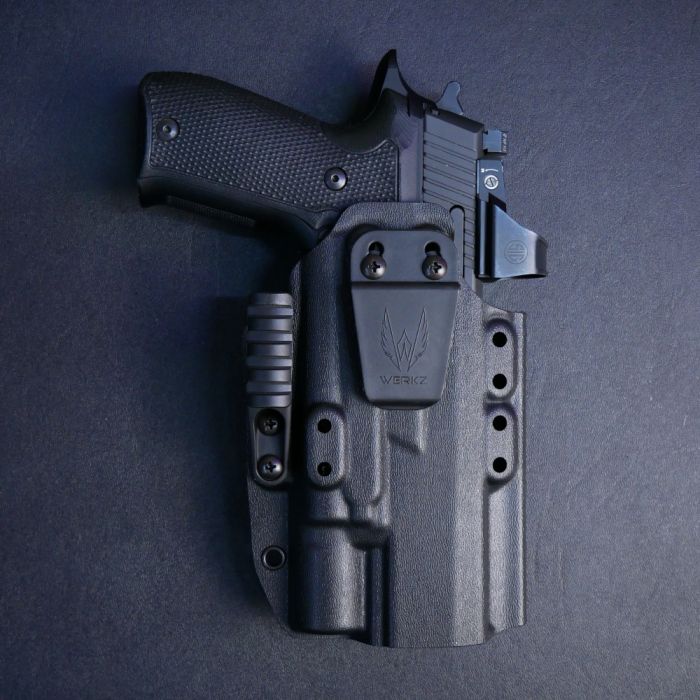 Werkz M6 Outlier IWB Holster for  Most Modern Pistols with Surefire X300 / X300 Ultra / X300 Turbo