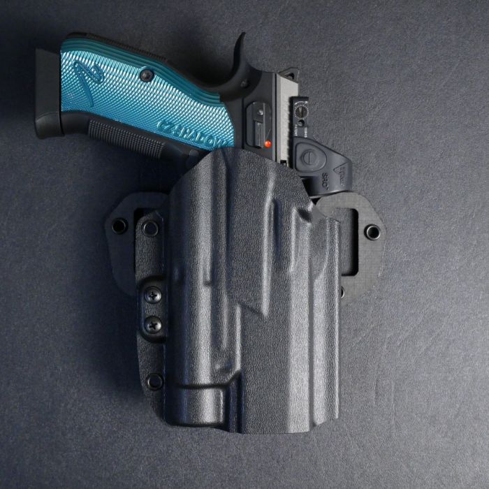 Werkz M7 Outlier OWB Holster for  Most Modern Pistols (Thumb Rest) with Streamlight TLR-1 / TLR-1S / TLR-1HL