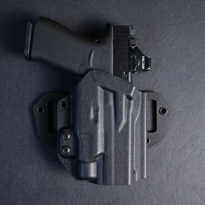 Werkz M7 OWB Holster for Glock G43x MOS / G48 MOS / CR920 with Streamlight TLR-7 Sub for Glock (incl. HL-X)
