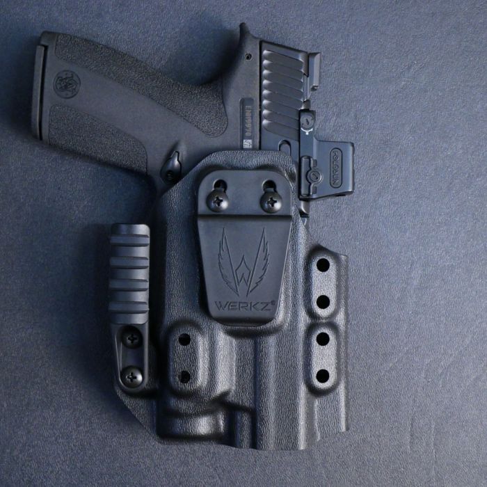 Werkz M6 IWB / AIWB Holster for Smith & Wesson M&P Shield X with Streamlight TLR-7 Sub for 1913 (incl. HL-X)