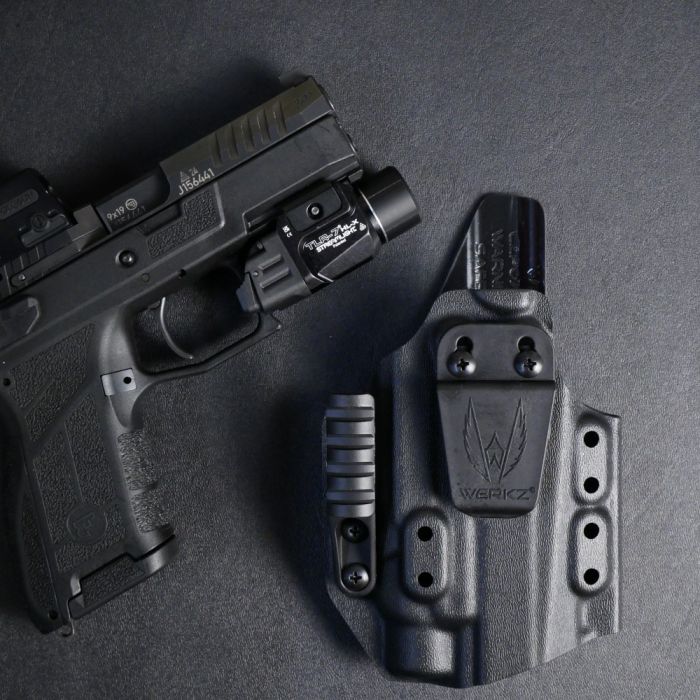 Werkz M6 IWB / AIWB Holster for CZ P-07 with Streamlight TLR-7 HL