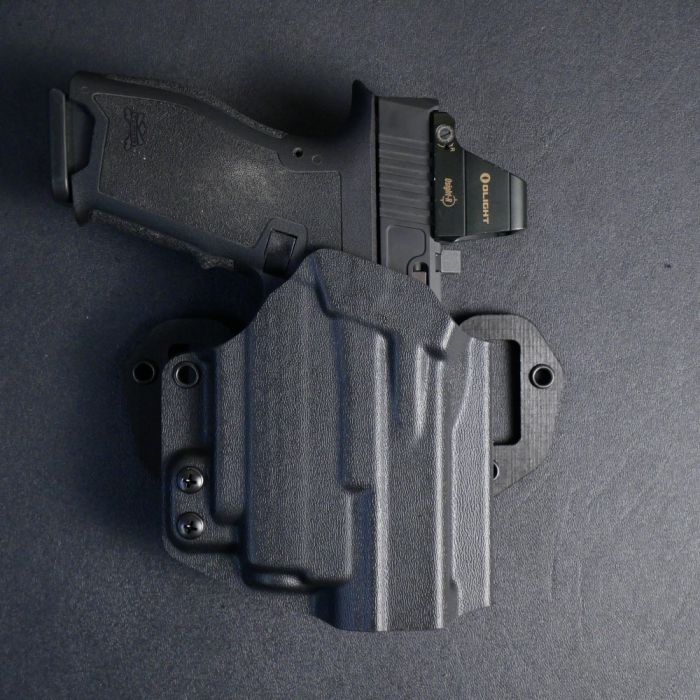 Werkz M7 OWB Holster for Palmetto State Armory Dagger with Olight Baldr S or Mini