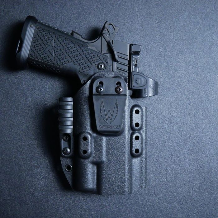 Werkz M6 IWB / AIWB Holster for Staccato XC with Modlite PL350 Compact