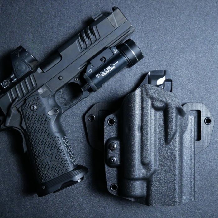 Werkz M7 OWB Holster for Staccato XC with Streamlight TLR-1 / TLR