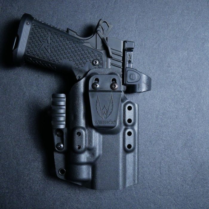 Werkz M6 IWB / AIWB Holster for Staccato XC with Streamlight TLR-1 / TLR-1S / TLR-1HL