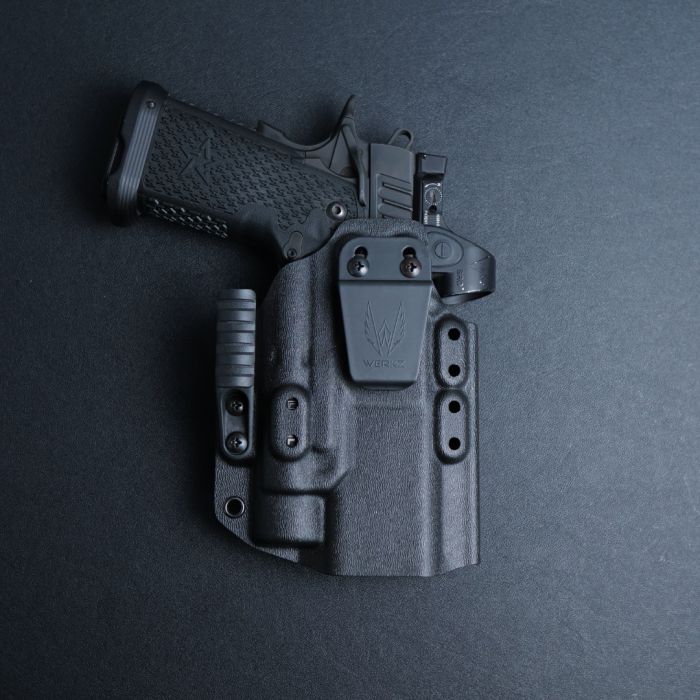 Werkz M6 IWB / AIWB Holster for  Most 1911 or 2011 Pistols with Streamlight TLR-1 / TLR-1S / TLR-1HL