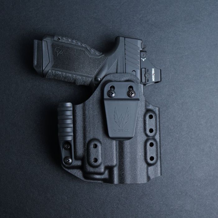 Werkz M6 IWB / AIWB Holster for Taurus Taurus GX4 Carry TORO Compact with Olight Baldr S or Mini