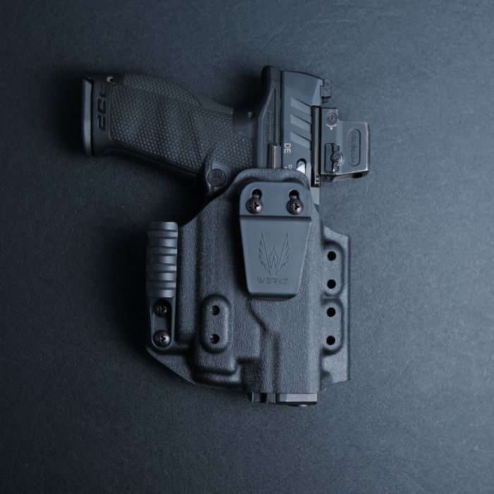 Werkz M6 IWB / AIWB Holster for Walther PDP with Olight Baldr S or Mini