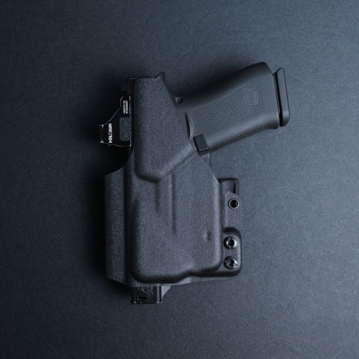 SWI Kydex Holster für Glock 26 / 43 mit Streamlight TLR-6 Leuchte, RH, LH