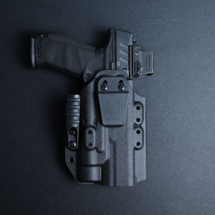 Werkz M6 IWB / AIWB Holster for Walther PDP with Streamlight TLR-1 / TLR-1S / TLR-1HL