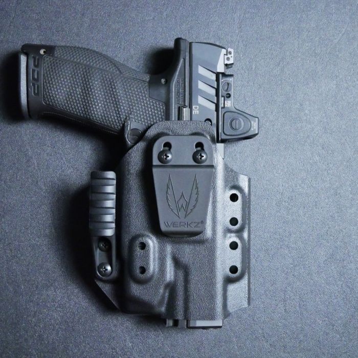 Werkz M6 IWB / AIWB Holster for Walther PDP with Olight PL X