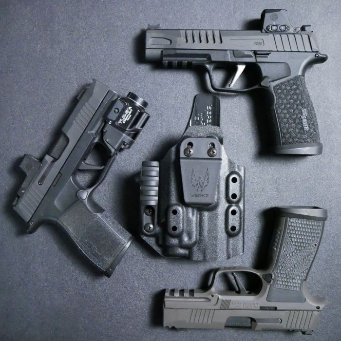 ワルサー p38 Werkz M6 IWB / AIWB Holster for Sig Sauer P365-xmacro with