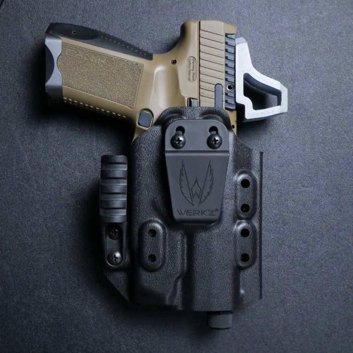 Werkz M6 IWB / AIWB Holster for Canik Most Canik TP9 and Mete