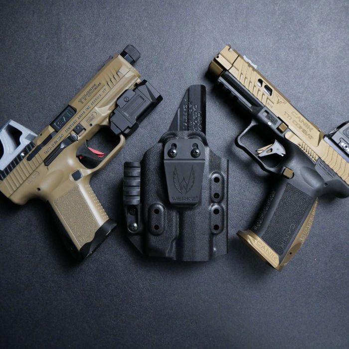 Werkz M6 IWB / AIWB Holster for Canik Most Canik TP9 and Mete