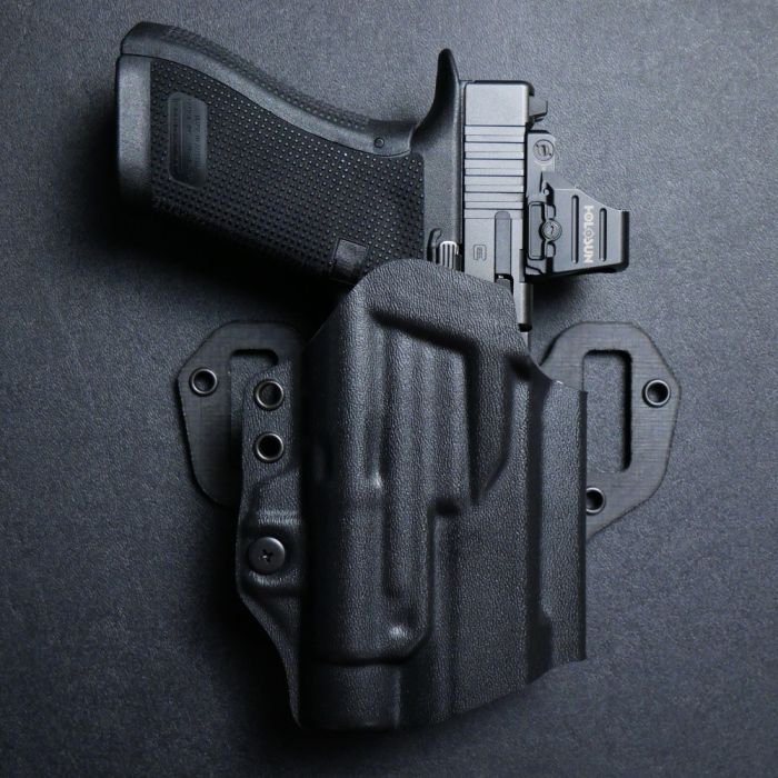 M7 OWB Holster for Glock 17 19 etc, Streamlight TLR-1