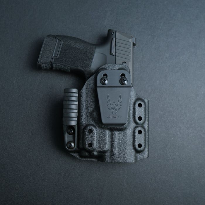Werkz M6 IWB / AIWB Holster for Sig Sauer P365 / P365XL with Olight PL-MINI 3 Valkyrie for Sig P365