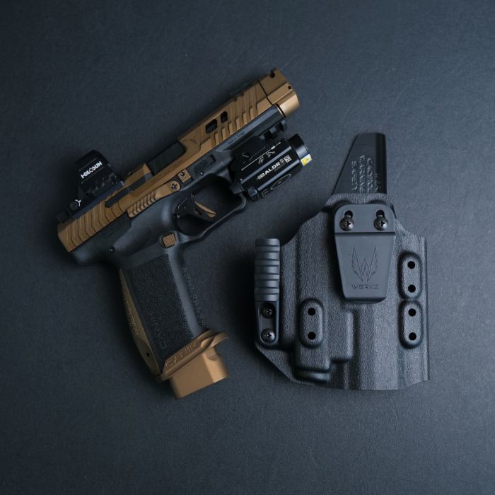 Werkz M6 IWB / AIWB Holster for Canik Most Canik TP9 and Mete