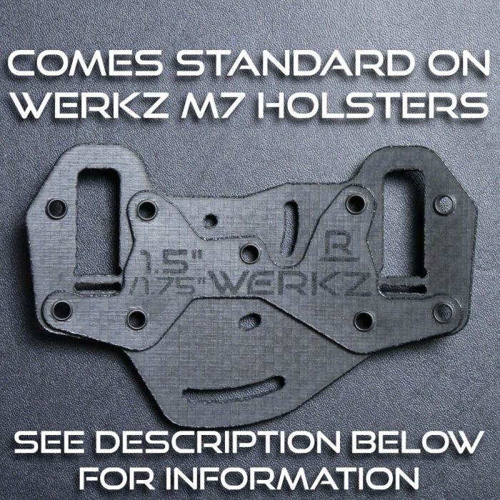 Werkz M7 Belt Slide Attachment - 1.50" & 1.75"