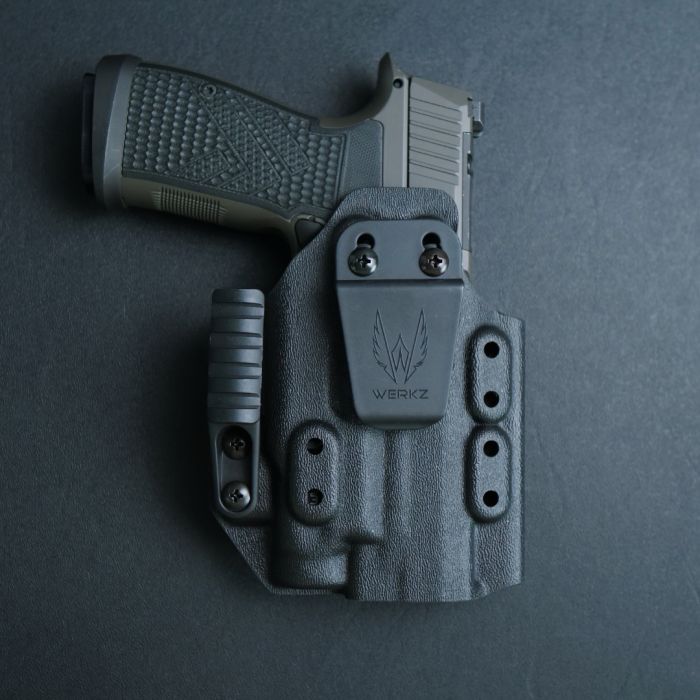 Werkz M6 IWB / AIWB Holster for Sig Sauer P365 AXG Legion with Streamlight TLR-7 Sub for 1913, Right, Black