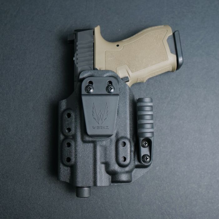 Werkz M6 IWB / AIWB Holster for Palmetto State Armory Dagger with Streamlight TLR-7 / TLR-7A, Left, Black
