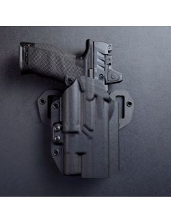 Werkz M7 OWB Holster for Walther PDP Steel Frame with Modlite PL350 Compact