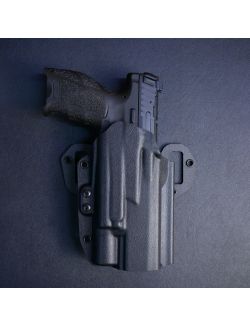 Werkz M7 Outlier OWB Holster for  Most Modern Pistols (Thumb Rest) with Surefire X300 / X300 Ultra / X300 Turbo