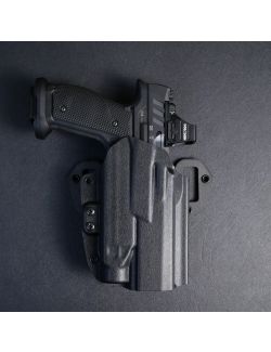 Werkz M7 Outlier OWB Holster for  Most Modern Pistols with Holosun P.ID Plus