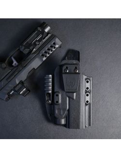 Werkz M6 Outlier IWB Holster for  Most Modern Pistols with Holosun P.ID Plus