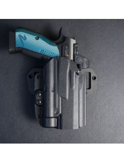 Werkz M7 Outlier OWB Holster for  Most Modern Pistols (Thumb Rest) with Streamlight TLR-1 / TLR-1S / TLR-1HL