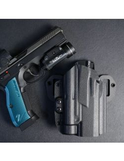 Werkz M7 Outlier OWB Holster for  Most Modern Pistols (Thumb Rest) with Streamlight TLR-1 / TLR-1S / TLR-1HL