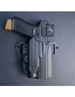 Werkz M7 OWB Holster for Glock G17 (+More) with Holosun P.ID Plus