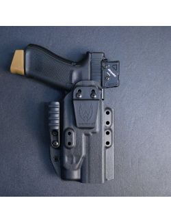 Werkz M6 IWB / AIWB Holster for Glock G17 (+More) with Holosun P.ID Plus