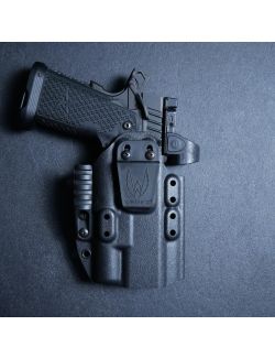 Werkz M6 IWB / AIWB Holster for Staccato XC with Modlite PL350 Compact