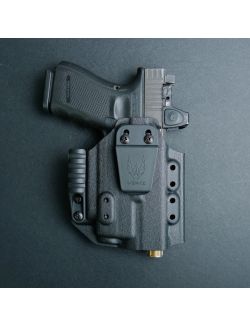 Werkz M6 IWB / AIWB Holster for Glock G19 (+More) with Olight Baldr S or Mini