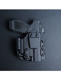 Werkz M6 IWB / AIWB Holster for Taurus Taurus GX4 Carry TORO Compact with Olight Baldr S or Mini