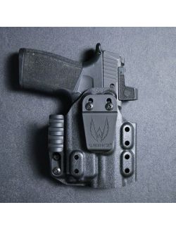 Werkz M6 IWB / AIWB Holster for Sig Sauer P365-xmacro with Olight PL-MINI 3 Valkyrie for 1913