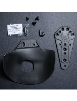 Safariland 568BL Paddle Attachment: Right Hand + 1.5&quot; Werkz Drop