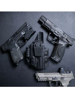 Werkz M6 IWB / AIWB Holster for Smith &amp; Wesson M&amp;P 2.0 with Olight PL X