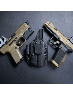 Werkz M6 IWB / AIWB Holster for Canik Most Canik TP9 and Mete series with Olight PL X