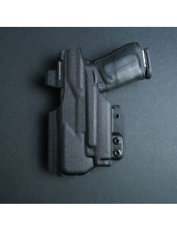Werkz M6 IWB / AIWB Holster for Glock G43x MOS / G48 MOS / CR920 with Olight PL-MINI 3 Valkyrie for Glock 43x MOS