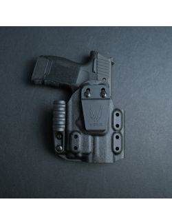 Werkz M6 IWB / AIWB Holster for Sig Sauer P365 / P365XL with Olight PL-MINI 3 Valkyrie for Sig P365
