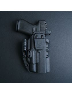 Werkz M6 IWB / AIWB Holster for Glock G17 (+More) with Olight Most Full Size