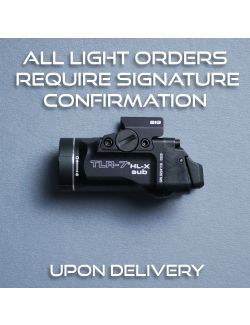 Streamlight TLR-7 HL-X Sub for Sig Sauer P365 (Black)