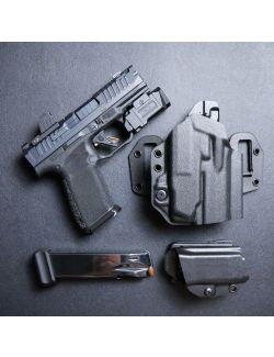 M7 OWB Holster for Canik MC9, Olight PL X