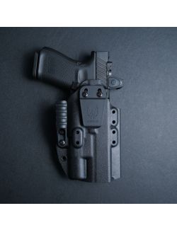 Werkz M6 IWB / AIWB Holster for Glock G17 (+More) with Modlite PL350 Compact